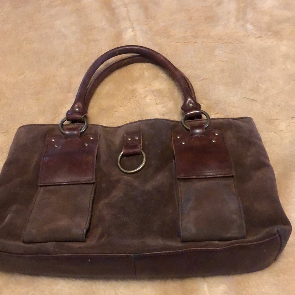 Sundance suede leather purse 3221